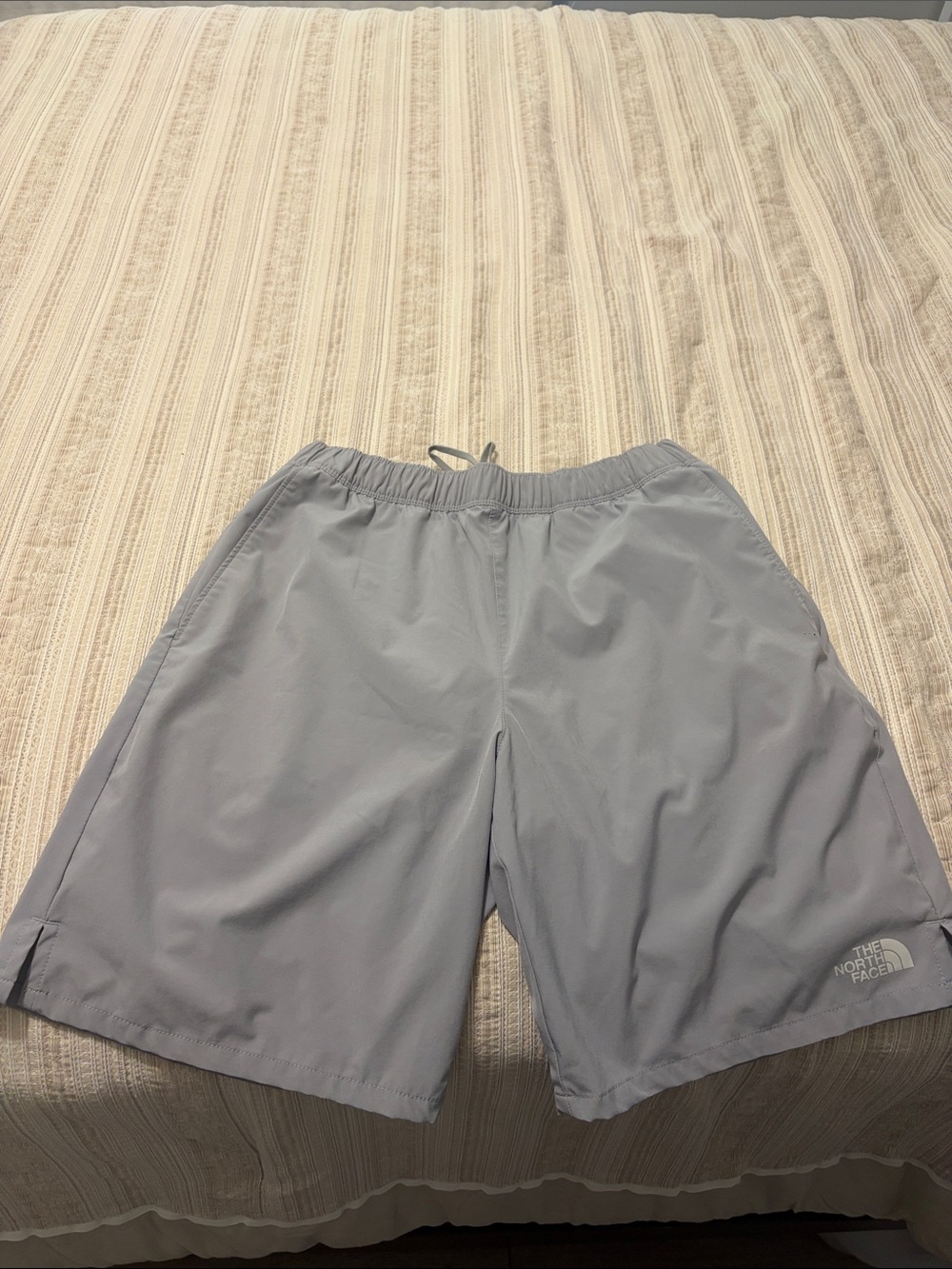 Grey North Face Athletic Shorts